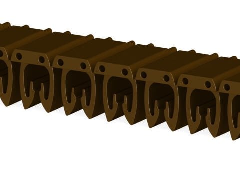 Klemsan 518001-KE 2 (1) Kablo Etiketi (500 Adet Paket Fiyatıdır)