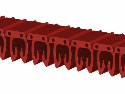 Klemsan 518002-KE 2 (2) Kablo Etiketi (500 Adet Paket Fiyatıdır)