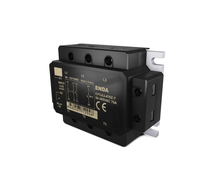 Enda EPDA3-440Z-ENDA DC Tetiklemeli 420 VAC 3*40 SSR