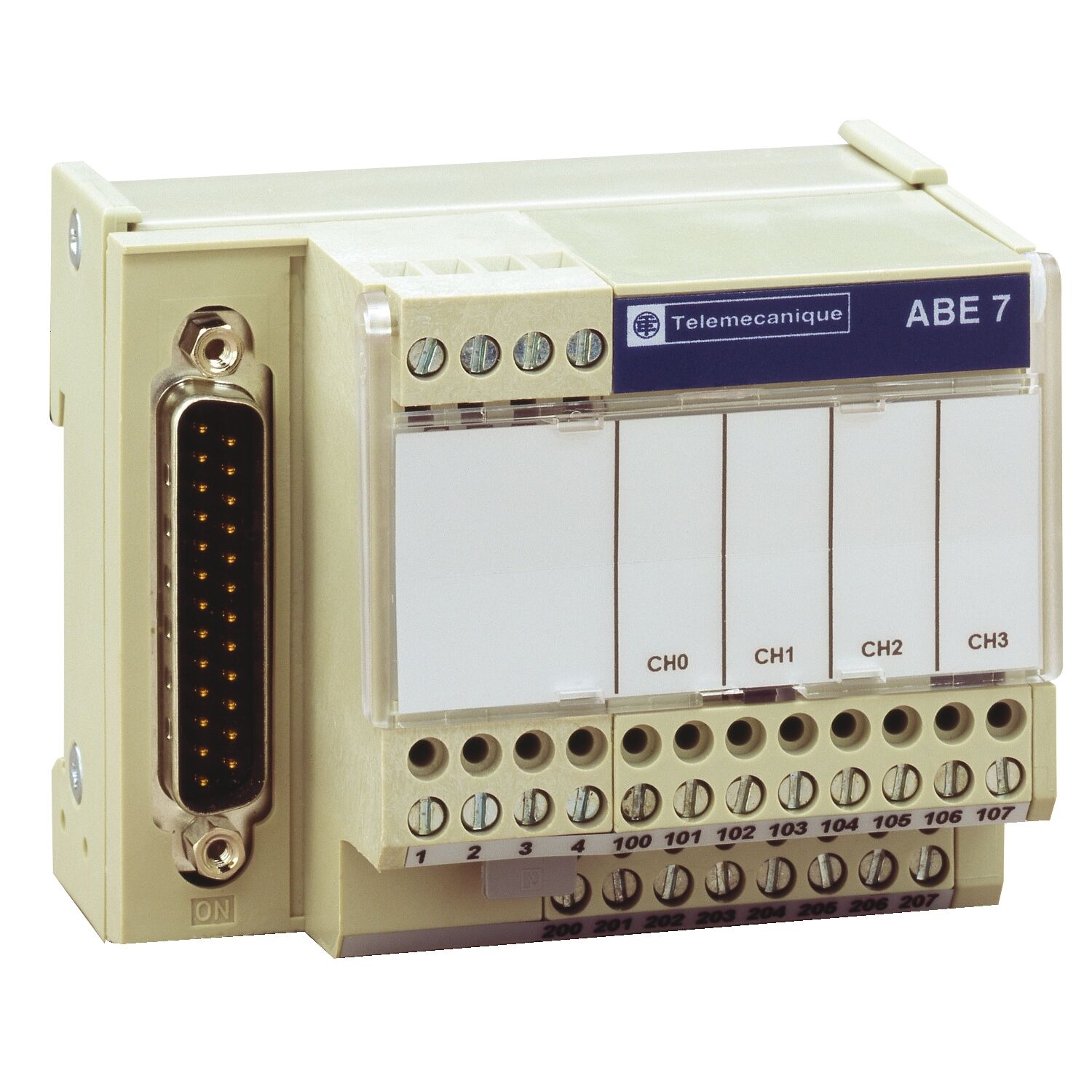 Schneider Electric ABE7CPA412 Bağlantı Alt Tabanı Abe7 - 4 Termokuplörün Dağıtımı İçin