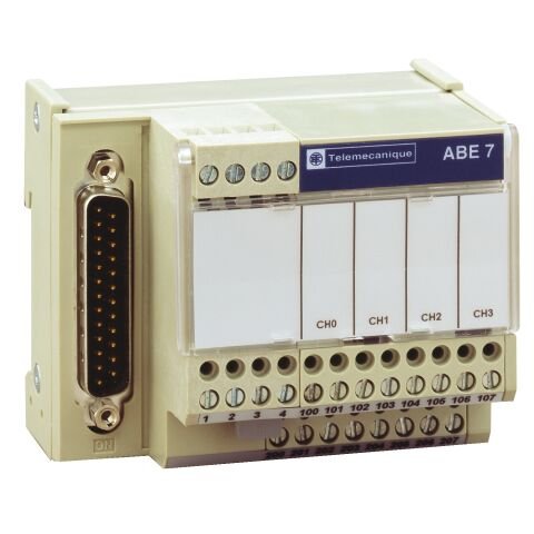 Schneider Electric ABE7CPA412 Bağlantı Alt Tabanı Abe7 - 4 Termokuplörün Dağıtımı İçin