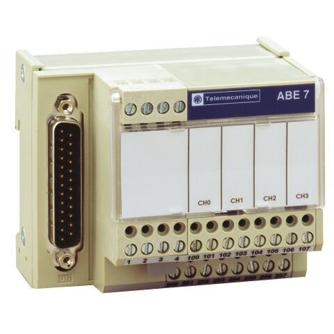 Schneider Electric ABE7CPA412 Bağlantı Alt Tabanı Abe7 - 4 Termokuplörün Dağıtımı İçin