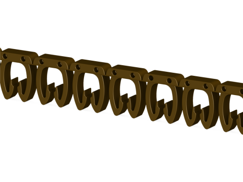 Klemsan 519001-KE 3 -1 Kablo Etiketi