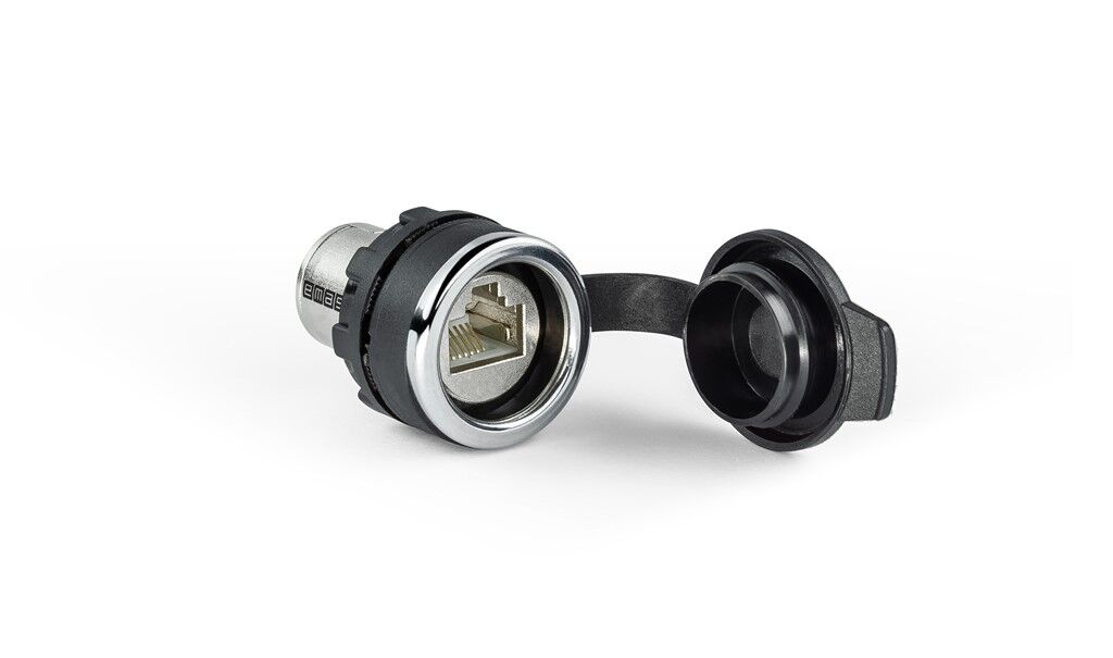 Emas BRJ45 B Serisi Plastik Dişi Dişi 22 mm RJ45