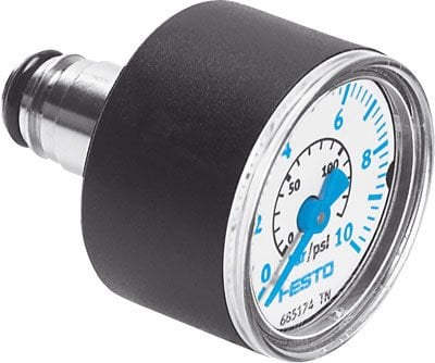 Festo 543488 Pagn-26-10-P10 Pressure Gauge