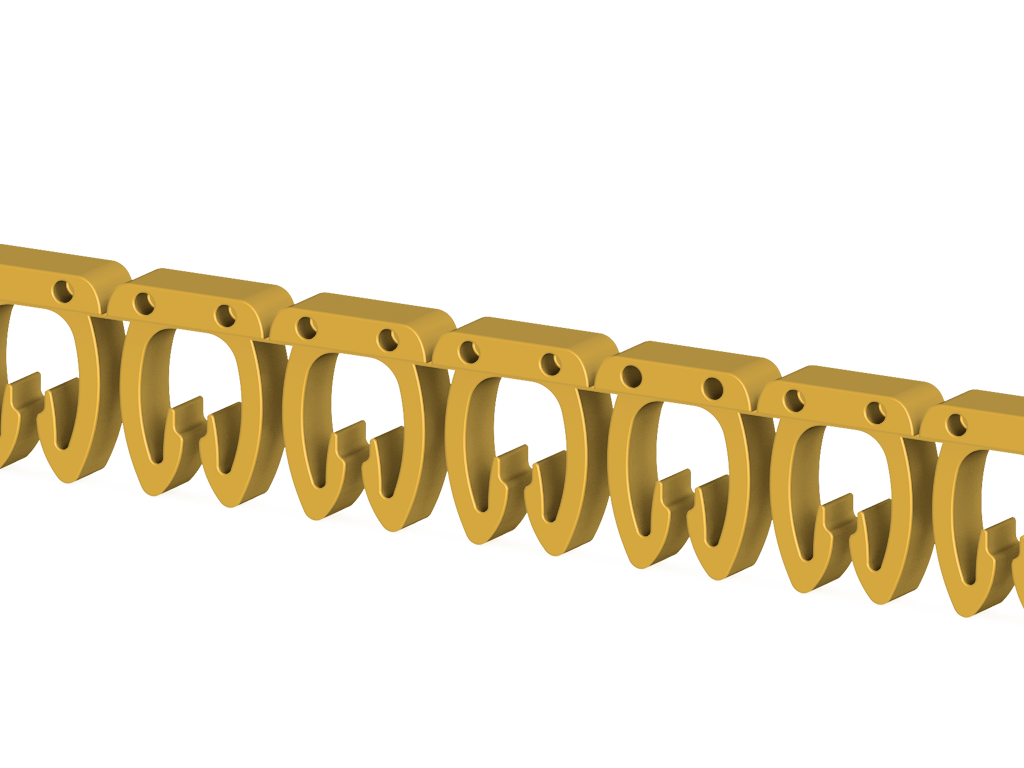 Klemsan 519004-KE 3 -4 Kablo Etiketi
