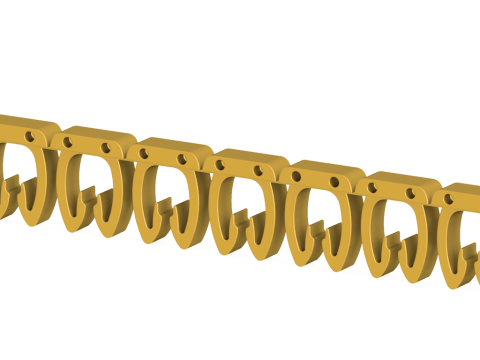 Klemsan 519004-KE 3 -4 Kablo Etiketi