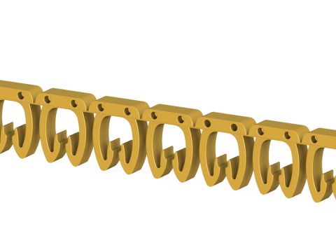 Klemsan 519004-KE 3 -4 Kablo Etiketi