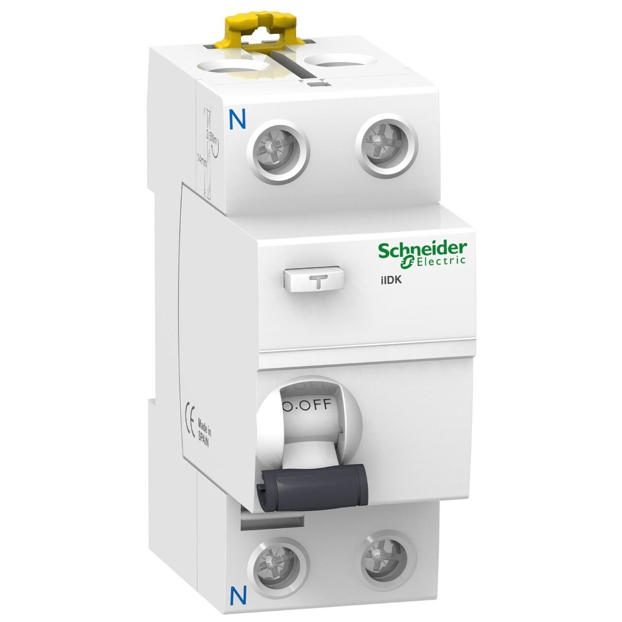Schneider Electric A9R50225 Kaçak Akım Koruma Rölesi iIDK 2P 25A 30mA AC