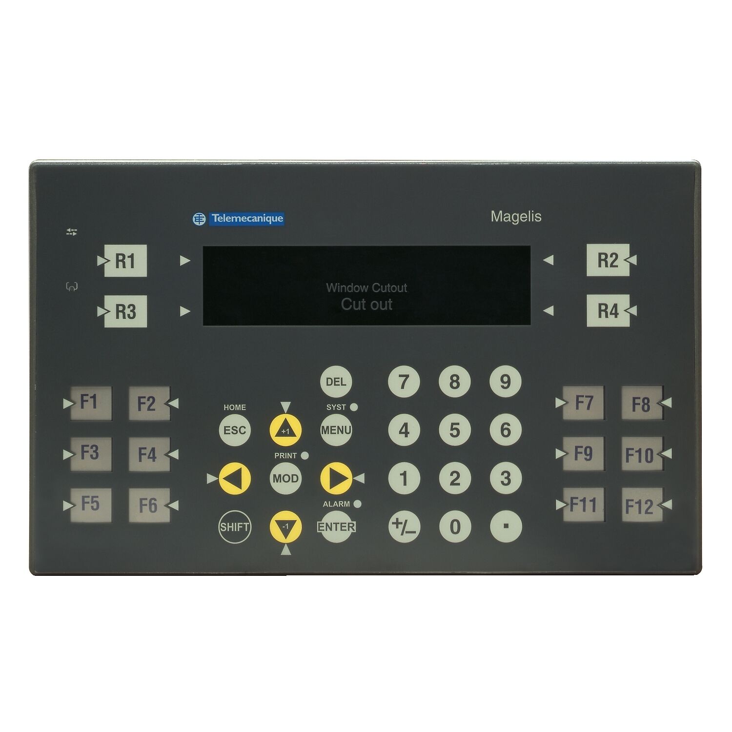 Schneider Electric XBTPM027010 small panel with keypad - matrix backlit LCD