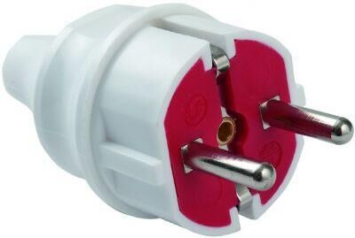 Schneider Electric GPR650406 BAKALIT DUZ ERKEK FIS BEYAZ 16A