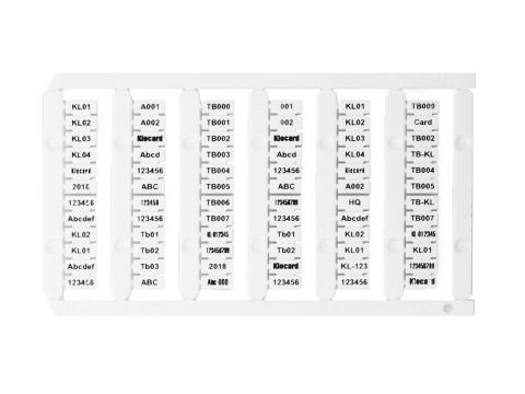 Klemsan 808458 KCSLF-W 11,2x100x12 Klemens Etiketi