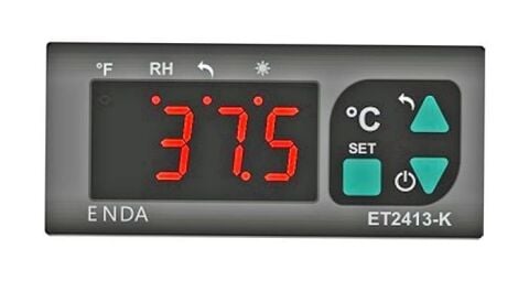 Enda ET2413-K-230VAC-Kuluçka Kontrol Cihazı