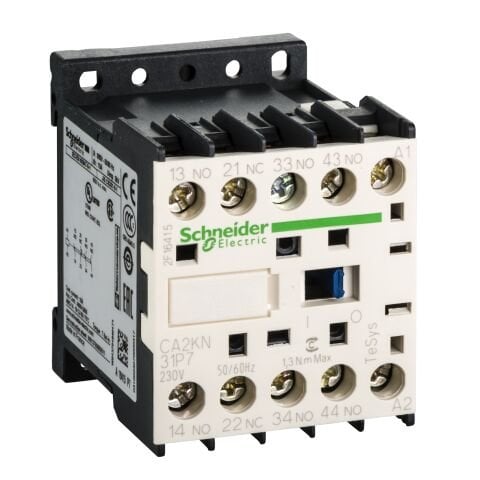 Schneider Electric CA2KN31P7 Tesys K Yardımcı Kontaktör 230Vac 3Na1Nk