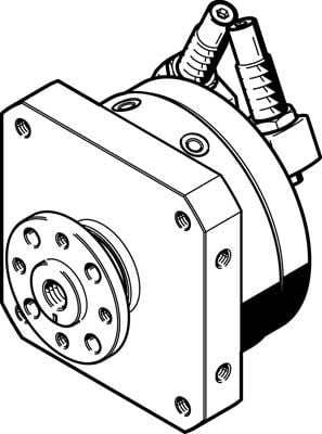 Festo 547581 DSM-25-270-CC-FW-A-B Döner aktüatör