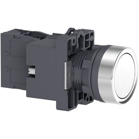Schneider Electric XA2EW31B1 1 Na Beyaz Işıklı, Yaylı Butonlar 24 Vdc