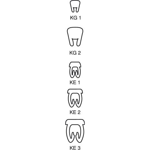 Klemsan 515032-KG 1 (W) Kablo Etiketi
