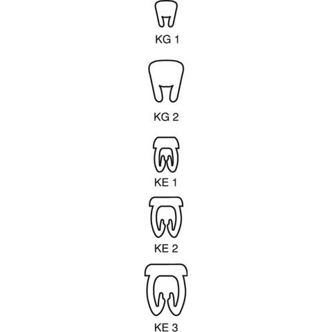 Klemsan 515032-KG 1 (W) Kablo Etiketi