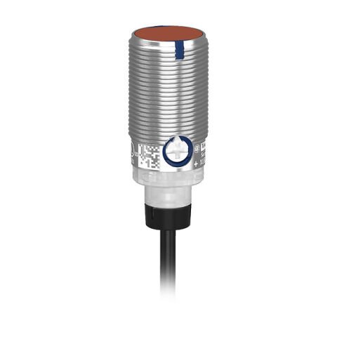 Telemecanique Sensors XUB8BPXNL2 Fotoelektrik sensörler XU, Fotoelektrik Sensör, Silindirik, Metal, Difüz BGS, Smax 0,3 m, PNP, Kablo 2m