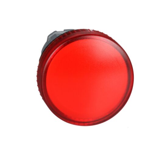 Schneider Electric ZB4BV04 Ba9S Ampul İçin Kırmızı Pilot Işığı Başlığı Ø22 Düz Lens