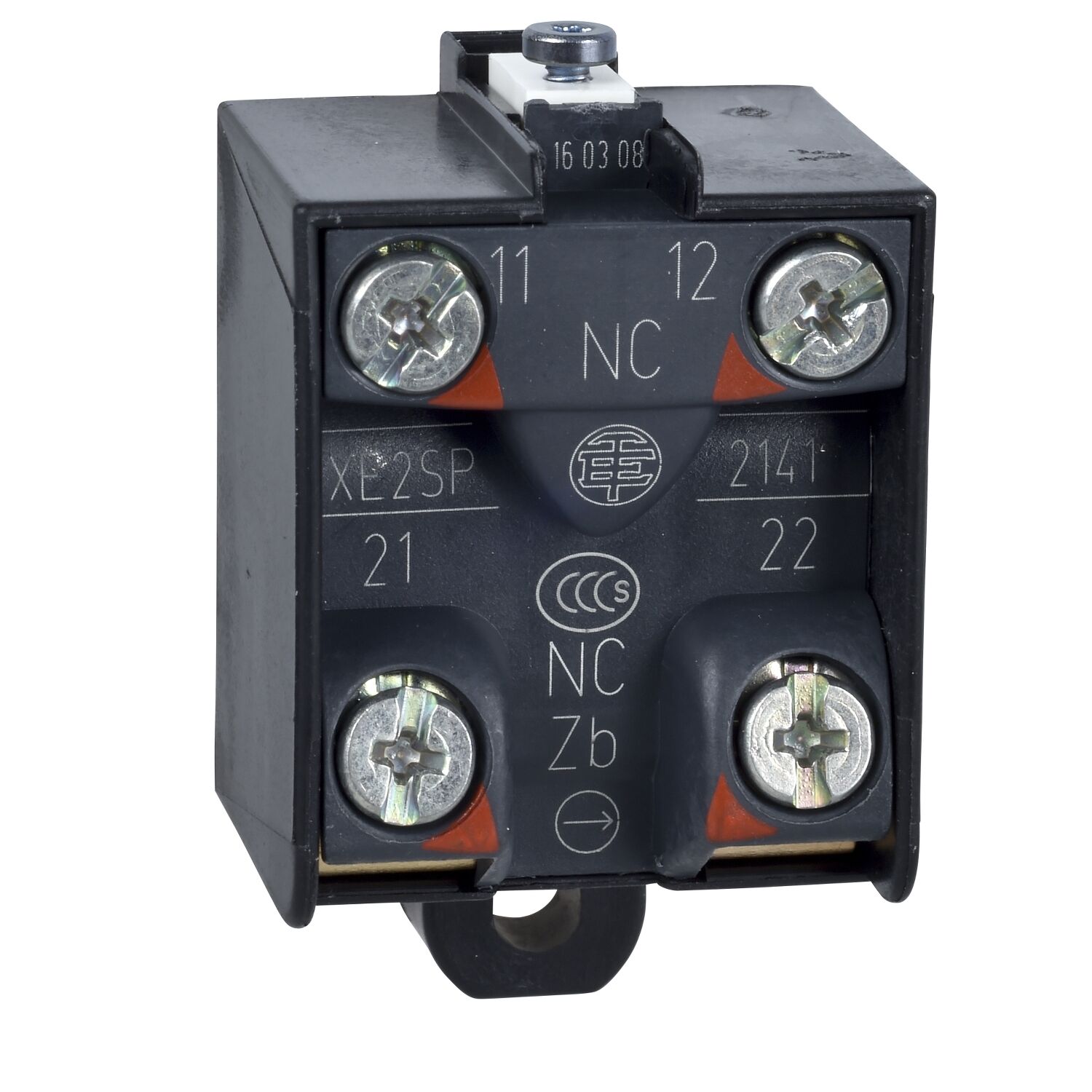 Telemecanique Sensors XE2SP2141 Limit Anahtarı Kontak Bloğu - 2Nk - Ani Hareketli, Eşzamanlı