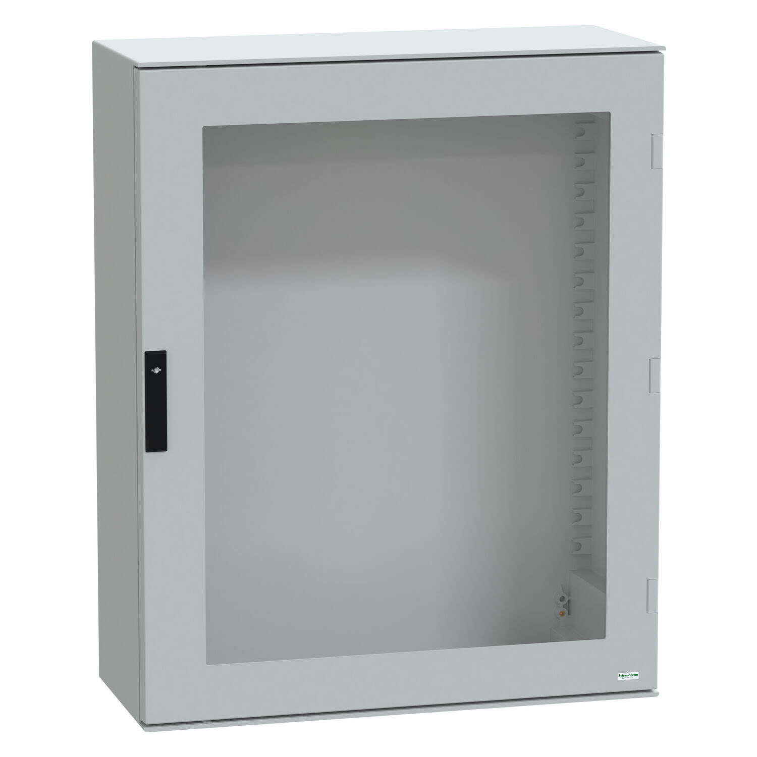 Schneider NSYPLM108TG Duvara Monte Polyester Muhafaza, Panelset Plm, Camlı Kapı, 1056X852X350Mm, Ip66, Ik08, Ral 7035