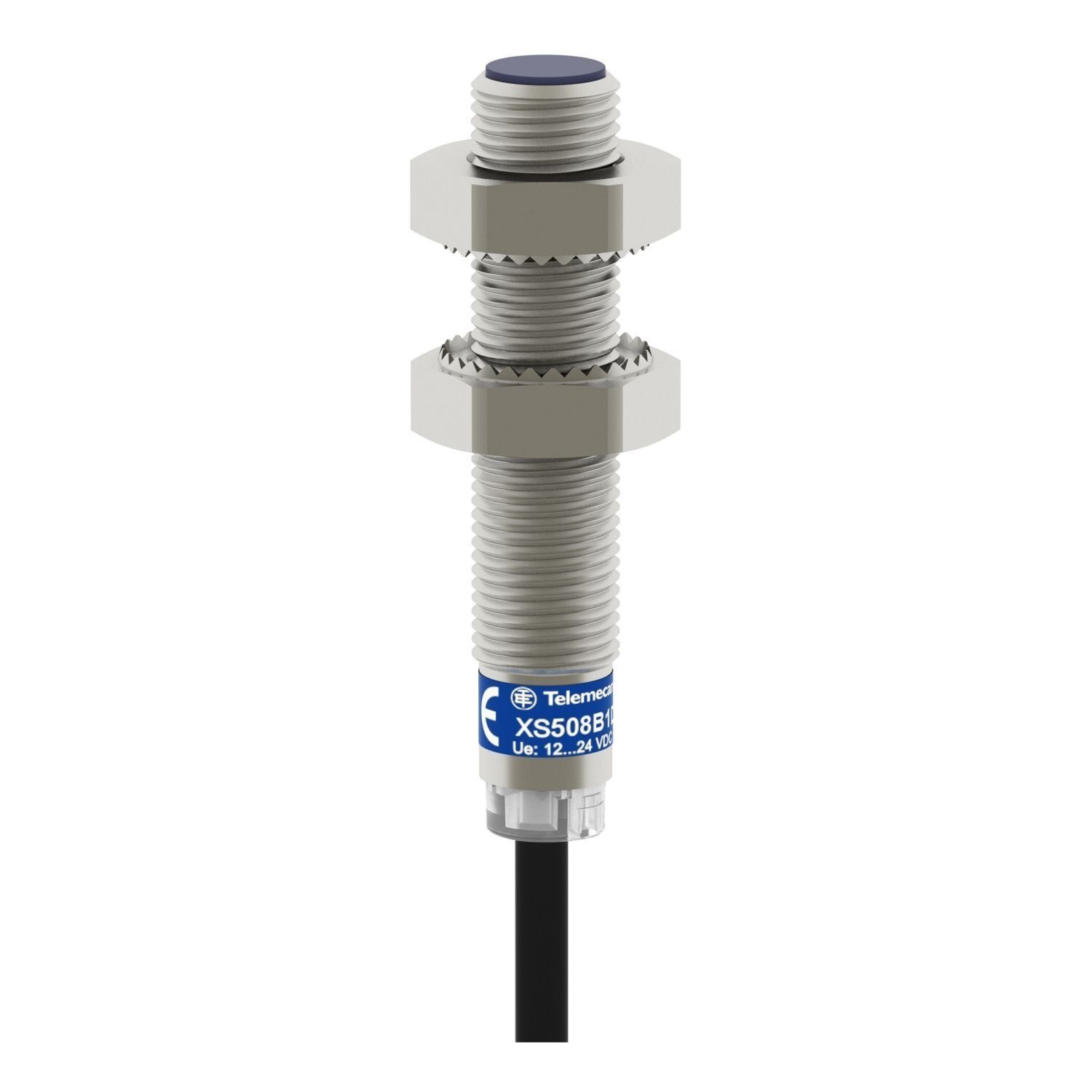 Telemecanique Sensors XS608B1PCL2 Endüktif sensör XS6 M8 - L51mm - paslanmaz çelik - Sn2.5mm - 12..48VDC - 2m kablo