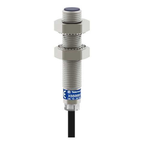 Telemecanique Sensors XS608B1PCL2 Endüktif sensör XS6 M8 - L51mm - paslanmaz çelik - Sn2.5mm - 12..48VDC - 2m kablo