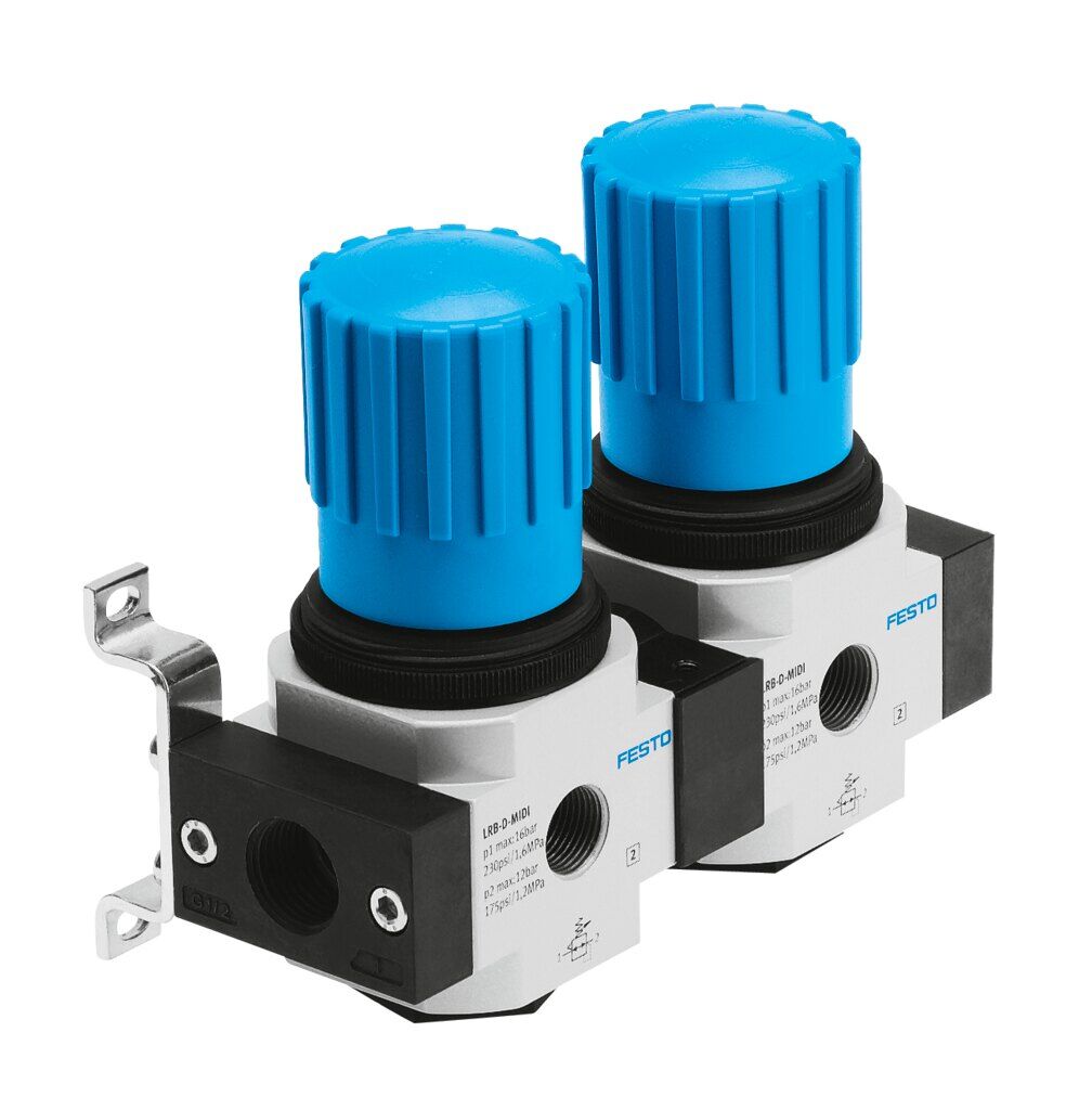 Festo 528957 LRB-1/2-D-7-O-K2-MIDI basınç regülatörü kombinasyonu