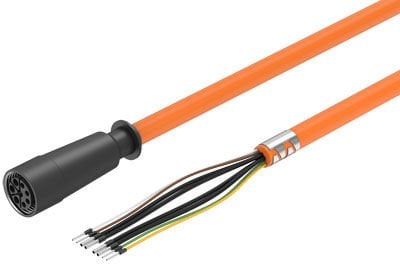 Festo 550310 NEBM-M23G8-E-5-Q9N-LE8 Motor kablosu