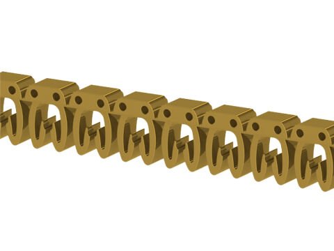 Klemsan 517004-KE 1 -4 Kablo Etiketi