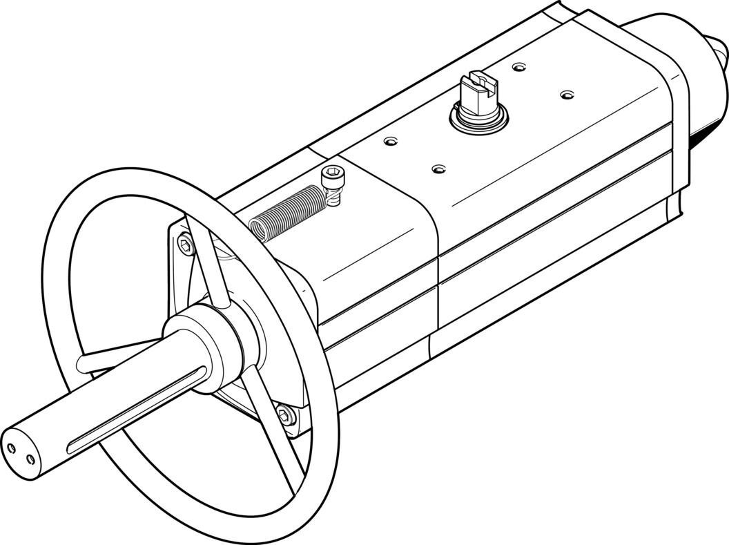 Festo 8005029 DAPS-0053-090-RS4-F0507-MW Döner aktüatör