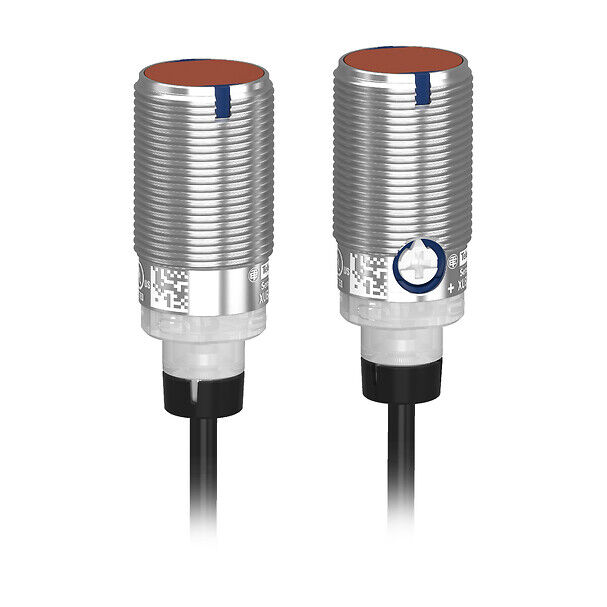 Telemecanique Sensors XUB2BPXNL2 Fotoelektrik sensörler XU, Fotoelektrik sensör, Silindirik, Metal, Geçiş ışınlı, Sistem, Smax 30m, PNP, Kablo 2m