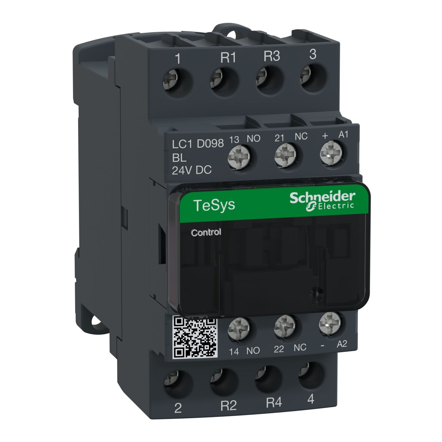 Schneider Electric LC1D098BL Tesys D Kontaktör 4P 9A Ac3 24Vdc-Düştük 2Na2Nk