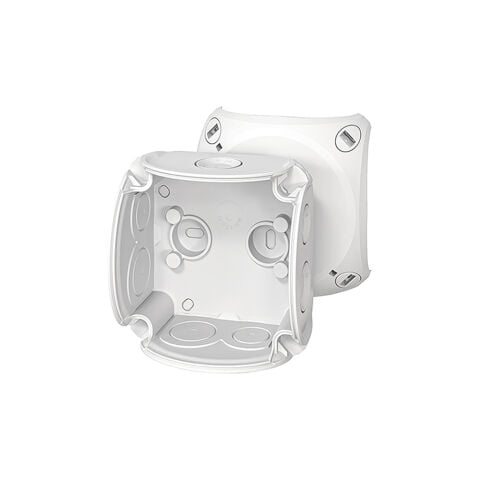 Hensel DK 0100 GZ 93x93x62    Buat; IP66, IK07, PP, H/S F, FR, Elastik Membran, RAL 7035 (Gri)